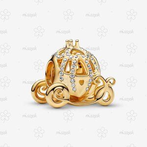 Pandora Disney Cinderella Sparkling Carriage Charm|Pendant